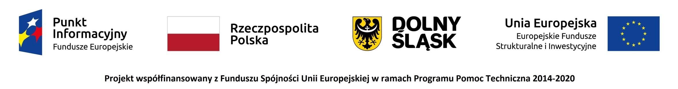 Loga projektu współfinansowany z Funduszu Spójności Unii Europejskiej