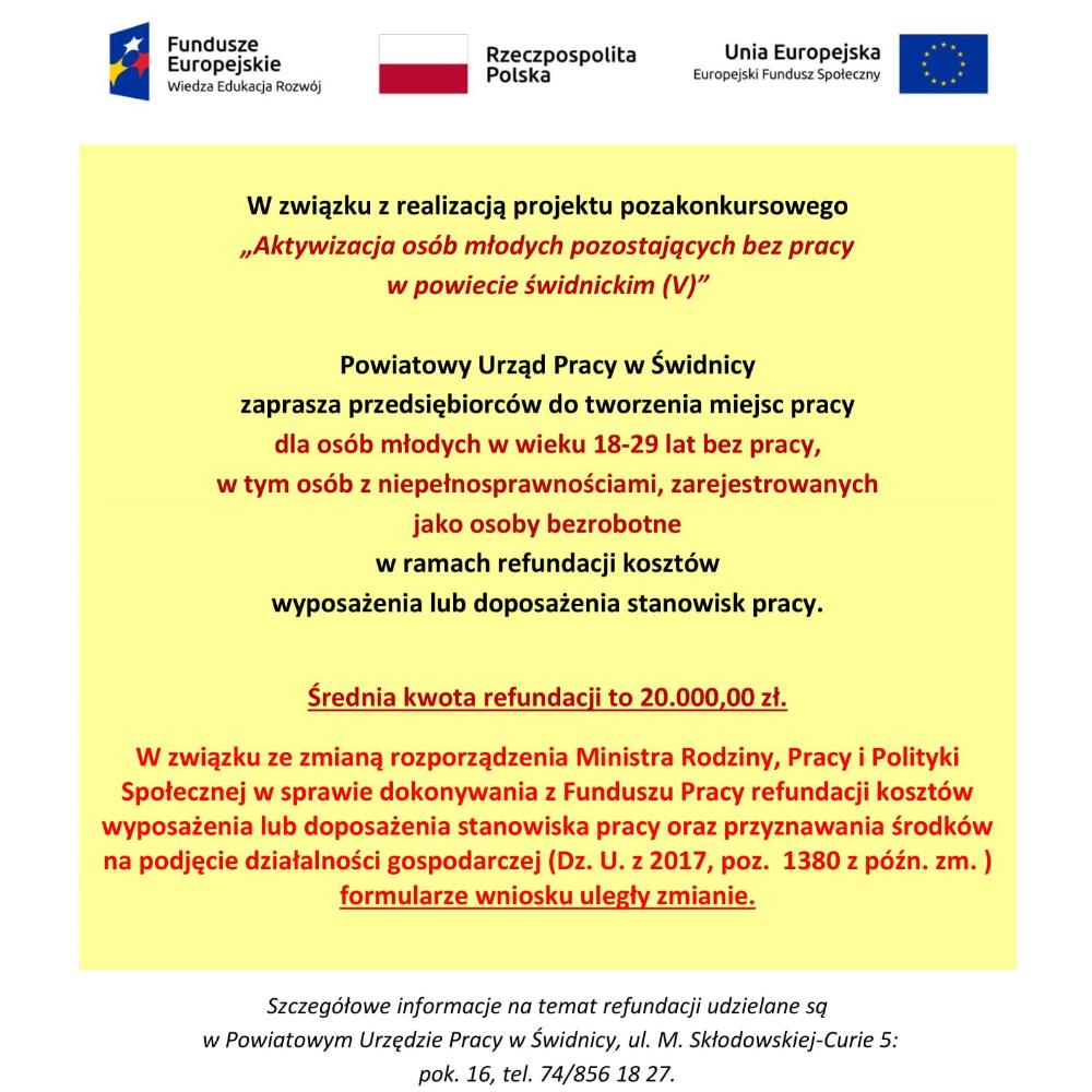 Zdjęcie galerii artykułu:  - Doposażenie stanowiska pracy dla osób do 29 roku życia - nabór wniosków.jpg