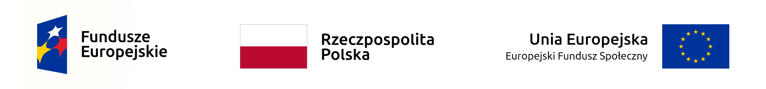 Znak Funduszy Europejskich, barw Rzeczypospolitej Polskiej i znaku Unii Europejskiej